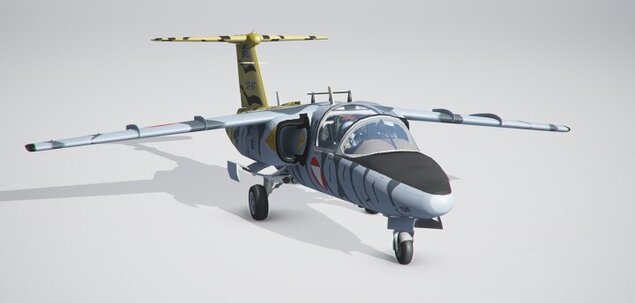 SAAB 105 OE - Lackierung Tiger
