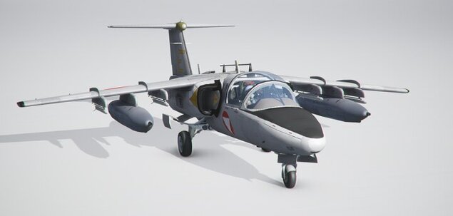 SAAB 105 OE - Lackierung Guns and Arrows