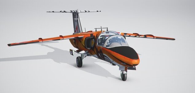 SAAB 105 OE - Lackierung New Tiger