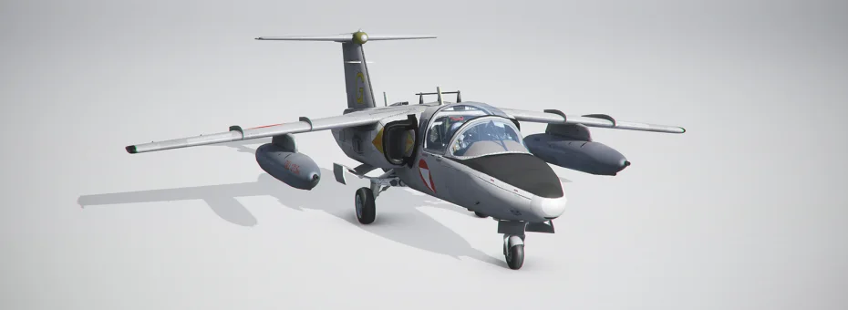 SAAB 105 OE YG-07 Guns