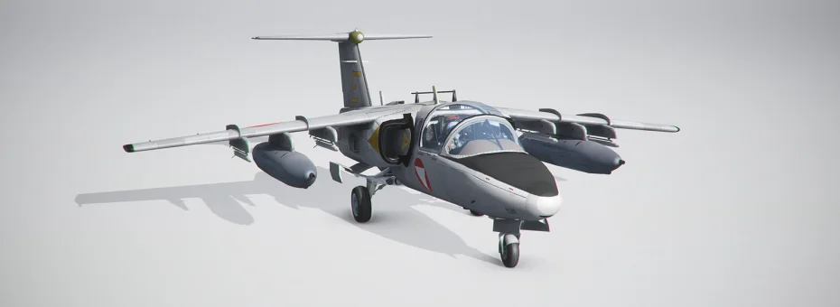 SAAB 105 OE YE-05 Guns and Arrows